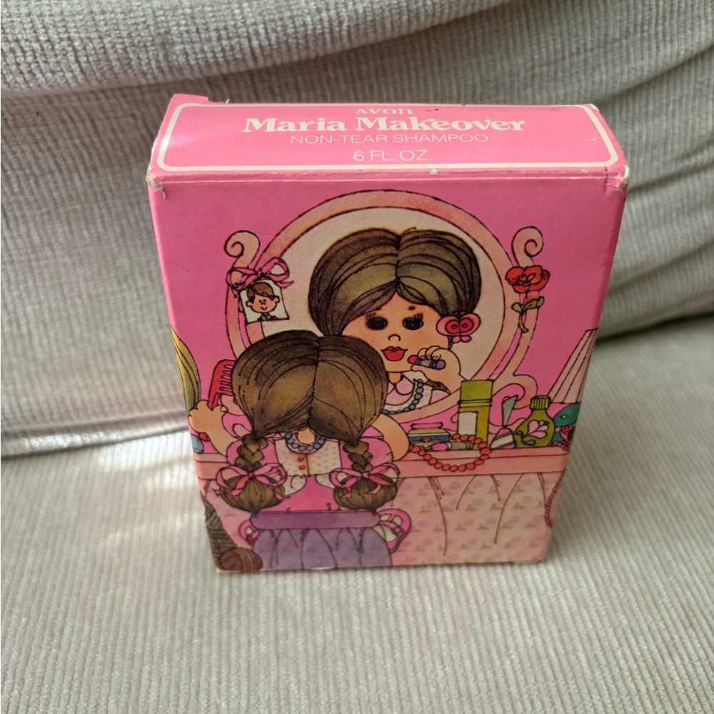 VTG Avon Maria Makeover Shampoo in Pink Packaging